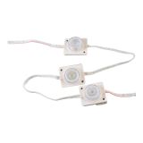ไฟ LED Module ติดด้านข้างตู้ไฟ SMD 3535 กันน้ำ(1LED,มุมแสง12°x 56°องศา,1.44วัตต์,36x43x1---SMD 3535 Waterproof LED Module (1 LED, Viewing Angle 12°x 56°, Side LED Module, 1.44 Watt, L43 x W36 x H14mm)