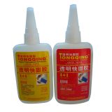 กาวร้อน (  1  + 1 )   สำหรับติดอคริลิค   ,เครื่องหนัง,โลหะ,สิ่งทอ   200     กรัม    x   50   ชุด ---  Rapid Transparent Adhesive 1+1 For Sticking Acryl Leather Metal Textile 200gx50sets