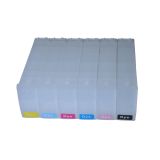 ตลับหมึกชนิดเติม  (  6 สี   /  CMYKLCLM  )   680 ml     สำหรับเครื่องพิมพ์ HP     DesignJet 5500 /5100/  5000/  1050  /1055     /z6100 