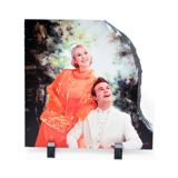 สแตนหินตั้งโชว์20 x 20CM Right Shape Sublimation Photo Slate