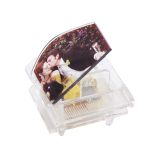 คริสตัลเปล่า (เคลือบระเหิด/Sublimation) รูปทรงเปียโน สำหรับ พิมพ์ภาพถ่ายโอนความร้อน---Sublimation Coating Blank Crystal Piano