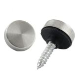 หมุดยึดแผ่นป้ายชนิดสแตนเลสขนาดเส้นผ่าศูนย์กลาง   14    มม.    ----14mm Dia Stainless Steel Decorative Screw Cap Mirror Nails for Acrylic Fixings