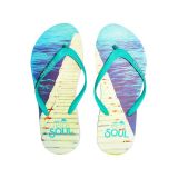 รองเท้าแตะ ชายหาด พร้อมสีสันที่สายรัด สำหรับผู้ใหญ่ ใช้พิมพ์ภาพถ่ายโอนความร้อน (Sublimation/ระเหิด)---Sublimation Flip Flop Beach Sandal Slipper with Colorful Belt for Adult