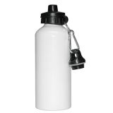 ขวดน้ำ สไตล์ นักกีฬา,สีขาว, 600 ม.ล. สำหรับ พิมพ์ภาพถ่ายโอนความร้อน --- 600ml Blank White Sport Bottle for Sublimation Printing