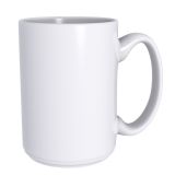 CALCA 12 Pack 15OZ Sublimation White Ceramic Mug Blanks Coffee Cup Mug Blank with White Box