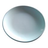 จาน เซรามิค ,สีขาว  ,ขนาด 6 นิ้ว สำหรับ  กระบวนการพิมพ์  ซับบลิเมชั่น  --- 6" Blank Sublimation White Moon Plate Full Printing Ceramic Plate