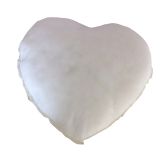 ไส้หมอนอิง ,สีขาว, รูปทรง หัวใจ , 300 gsm --- 300gsm White Heart Shape Pillow Inner Cushion Core