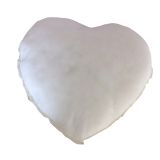 ไส้หมอนอิง ,สีขาว ,รูปทรงหัวใจ , 400 gsm --- 400gsm White Heart Shape Pillow Inner Cushion Core