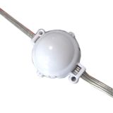 ไฟพิกเซล  LED ,SMD 5050 ( แสงหลากสี  ) ฝาครอบ  สีขาวขุ่น , ขนาด Φ50 ---  SMD 5050 Φ50 Full Color Milky Cover LED Point Light DC24V