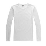 เสื้อยืดแขนยาวผ้าคอตตอน  (  สำหรับเด็ก   )  สำหรับรองรับการพิมพ์สกรีน  (10  ตัว  /  แพ็ค ) --- ong Sleeve T-Shirts Combed Cotton T-Shirts for Children ,10pcs/pack