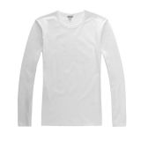 เสื้อยืดแขนยาวผ้าคอตตอน  (  สำหรับเด็ก   )  สำหรับรองรับการพิมพ์สกรีน  (10  ตัว  /  แพ็ค ) --- ong Sleeve T-Shirts Combed Cotton T-Shirts for Children ,10pcs/pack