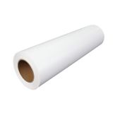 23.6" x 5yard Roll White Color Eco-Solvent Printable Heat Transfer Vinyl For Dark T-shirt Fabric