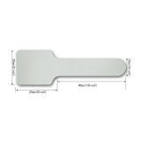 แป้นสกรีนขากางเกง /แขนเสื้อยืด  ขนาด     8" x 25 "   (แบบใหม่เกรดระดับมืออาชีพ   ) ---- New Professional Grade Screen Printing Sleeve/Leg Pallet/Platen