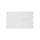 เมมโมรีการ์ดแบบแผ่นเครดิตการ์ดเปล่าสำหรับพิมพ์ระเหิด Blank Credit Card 16GB USB 2.0 Flash Memory Stick Storage Thumb U Disk for Sublimation