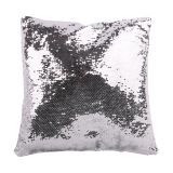 ปลอกหมอนเวทย์มนต์รูปสี่เหลี่ยมสำหรับการพิมพ์ ซับลิเมชั่น Square Blank Reversible Sequin Magic Swipe Pillow Cover Cushion Case for Sublimation