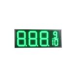 ป้ายราคาน้ำมันดิจิตอลสีเขียวสำหรับปั๊มน้ำมัน 20" LED Gas Station Electronic Fuel Price Sign Green Color