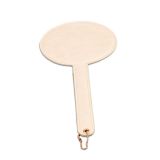 ซองหนังใส่บัตรสำหรับพิมพ์ระเหิด  New Blank Sublimation Leather Bus ID Card Holder Fan Shape