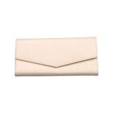 กระเป๋าสตางค์แบบยาวของผู้หญิงสำหรับพิมพ์ระเหิด  New Blank Sublimation Leather Fashion Trifold Lady Clutch Wallet Long Wallet
