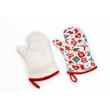 ถุงมือผ้าลินินว่างเปล่าระเหิด  New Sublimation Blank Linen Gloves 