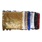 กระเป๋าสำหรับพิมพ์ระเหิด Square Blank Reversible Sequin Magic Swipe Drawstring Bag for Sublimation