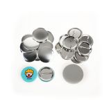 เหรียญตราเปล่าขนาด 1-3/4" (44 ม.ม.) จำนวน 1000 ชิ้นสำหรับเครื่องทำเหรียญตรา รุ่น N3   1000pcs 1-3/4" (44mm) Blank Pin Badge Button Supplies for N3 Model Badge Making Machine