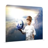 กราฟิกผ้าแบบกำหนดเอง (เฉพาะกราฟิก / สองด้าน) Custom Fabric Graphic For 8ft High Quality Portable Tension Fabric Exhibition Stand Backdrop Advertising Wall Banner (Graphic Only / Double Sided)