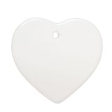 100pcs 6" Heart Ceramic Ornament