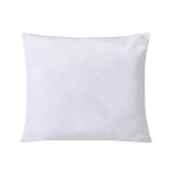 50pcs Plain White Baby cloth with Soft Nap Sublimation Blank Pillow Case Cushion Cover 15.75"x15.75"