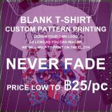 custom pattern printing t-shirt