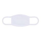 100pcs 7" x 4.7" Sublimation Blank Dust Protective Face Mouth Mask With Ear Loop