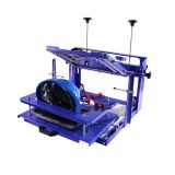 One Color Safety Helmet Hard Material Hat Screen Printing Machine