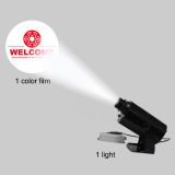 โปรเจ็คเตอร์ โกโบ้ LED 40 วัตต์ (หมุน 4 รูป)---40W Black Desktop or Mountable LED Gobo Projector Advertising Logo Light (4 picture rotation)