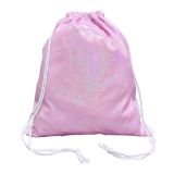 17.7" x 13.4" Sublimation Glitter Polyester Drawstring Bag