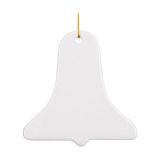 3" Bell Ceramic Ornament