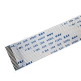 สายแพรบอร์ด LED ( หรือสายส่งข้อมูลชุด Led Board ) 20 พิน，ยาว 50 ซ.ม. สำหรับเครื่องพิมพ์ Mimaki JV33 --- Generic Mimaki JV33 Led Board Cable;20pin,50cm