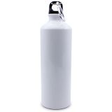 ขวดน้ำกีฬาอลูมิเนียมว่างเปล่า 750 มล. สีขาวสำหรับพิมพ์ซับลิเมชั่น 10 ชิ้น/แพค---10pcs/Pack 750ml Blank Aluminum Sports Bottle for Sublimation Printing, White