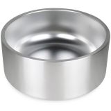64oz / 1250ml Stainless Steel Dog Bowl Silver, 20 pcs / ctn