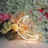 CALCA LED Moon shape good night Neon Sign, Size- 31 X 29 cm