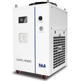 US Stock, S&A CWFL-4000BN Industrial Water Chiller with Dual Cooling Circuits for 4000W Fiber Lasers, 220V 1-Phase 60Hz