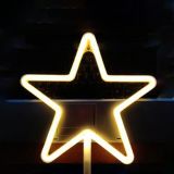 LED Star Neon Sign, Size - 28x28 cm