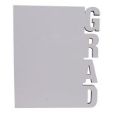 CALCA 10 PACK Sublimation Blanks MDF Photo Frame Hardboard Photo Frame Stands DIY Personalized Picture
