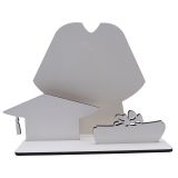 CALCA 10 PACK Sublimation Blanks MDF Photo Frame Hardboard Photo Frame Stands DIY Personalized Picture