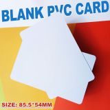 δ 0.38mm UV Printing Blank PVC Card 85.5mm x 54mm(1000PCS)