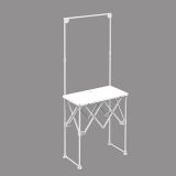 1000x740mm Plastic & Iron Steel Pull Net Promotion Table