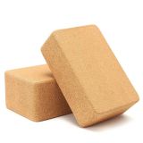 Natural Cork Yoga Blocks (Set of 2), 9"x6"x4" Yoga Blocks Lightweight, Odor-Resistant| Moisture-Proof, Perfect Yoga Exercise Brick 