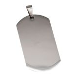 ป้ายชื่อแบบทหารที่ว่างเปล่าราคาขายส่ง Wholesale High Quality Army Stainless Steel Military Blank Dog Tags