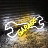 Garage Repair Shop Wall Decor Bar Party Club Luminous Atmosphere Lamp USB Power, Size- 15.7 X 6.3 inches