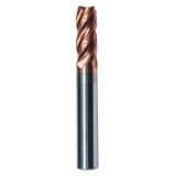 High Hardness TiAlSi Coated Carbide 4-Edge Milling Cutter