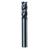 Reinforced Purpose 4-Edge Milling Cutter AlCr Coating