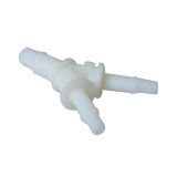 ข้อต่อท่อหมึก ( แยก 3 ช่อง ) ขนาด H18 Φ3-Φ2 สำหรับท่อหมึกขนาด 2.3mm / 2.8mm / 3mm --- Three-way Tube Fitting for I.D 2.3mm / 2.8mm / 3mm Switch To I.D 1.8mm Tube 10pcs/parcel
